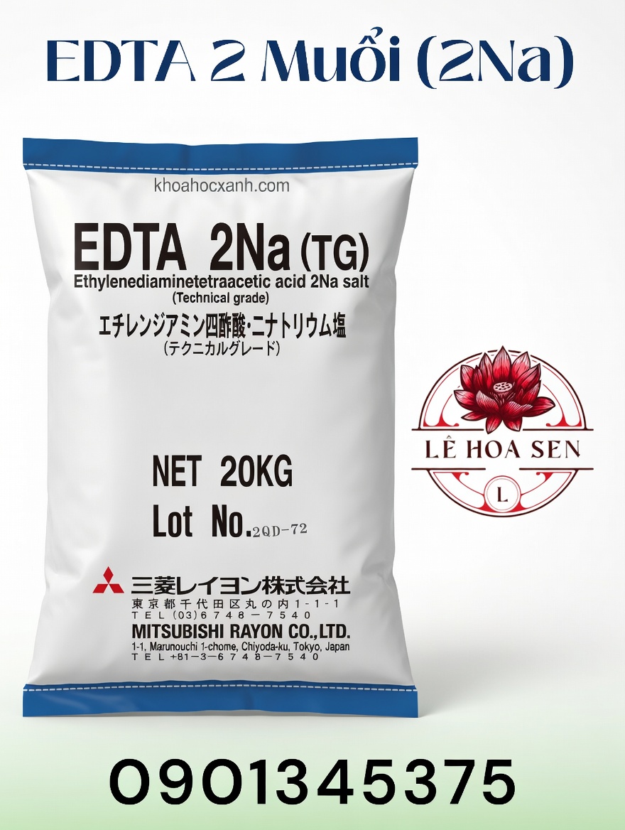 EDTA 2 Muối (2Na) - Japan