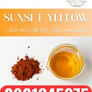 SUNSET YELLOW