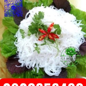 QUY TRÌNH SẢN XUẤT BÚN TƯƠI